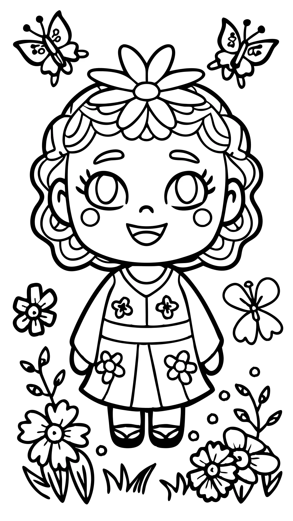 coloriage anya